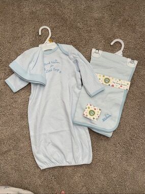 Little Me Gown + Blanket